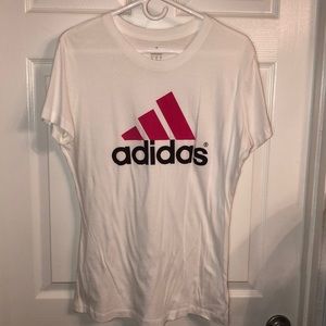Adidas white T-shirt